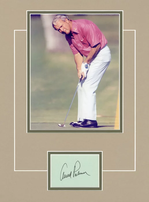 Arnold Palmer autograph