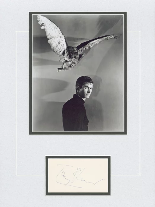 Anthony Perkins autograph