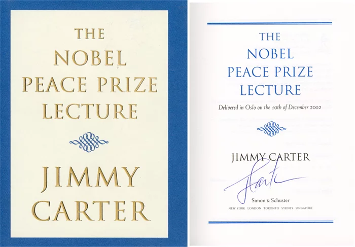 Jimmy Carter autograph