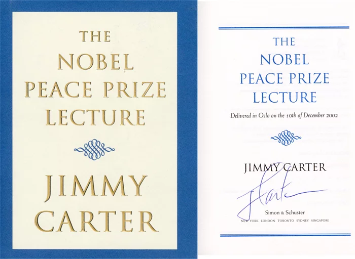 Jimmy Carter autograph