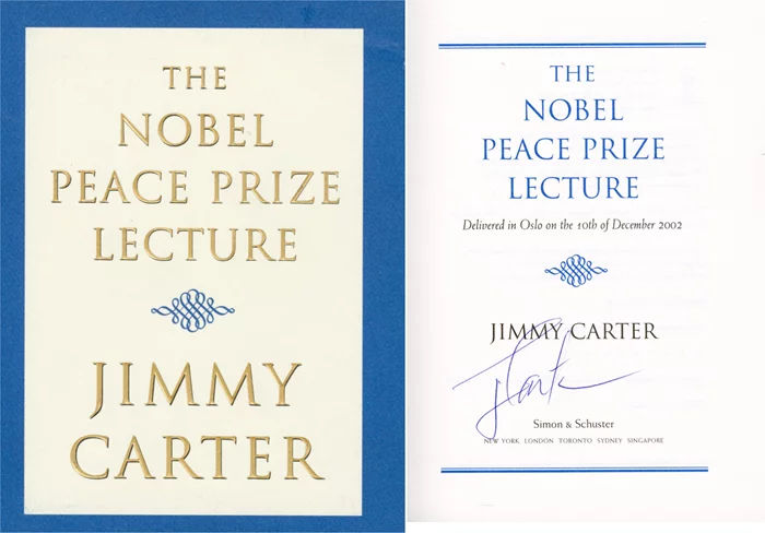 Jimmy Carter autograph
