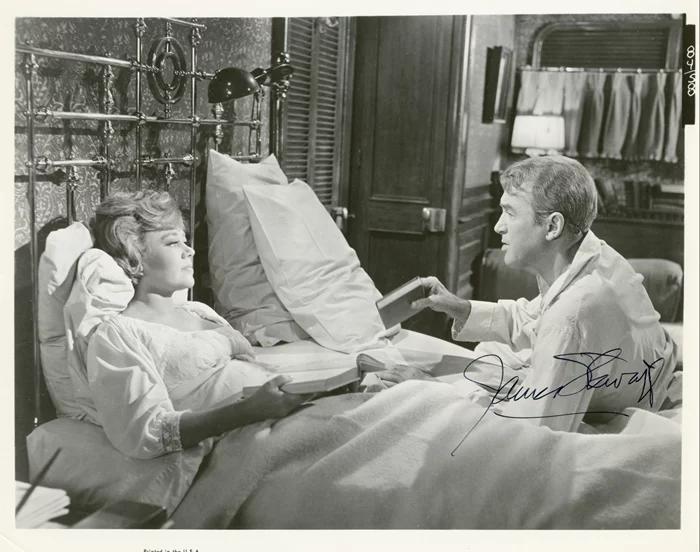 James Stewart autograph
