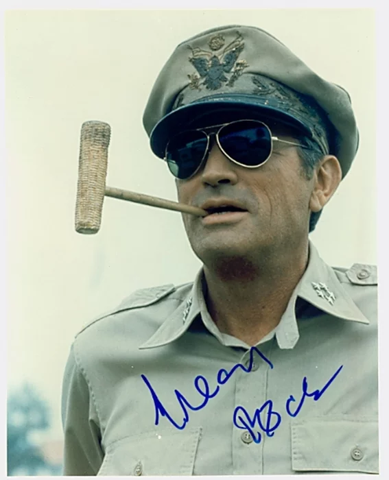 Gregory Peck autograph