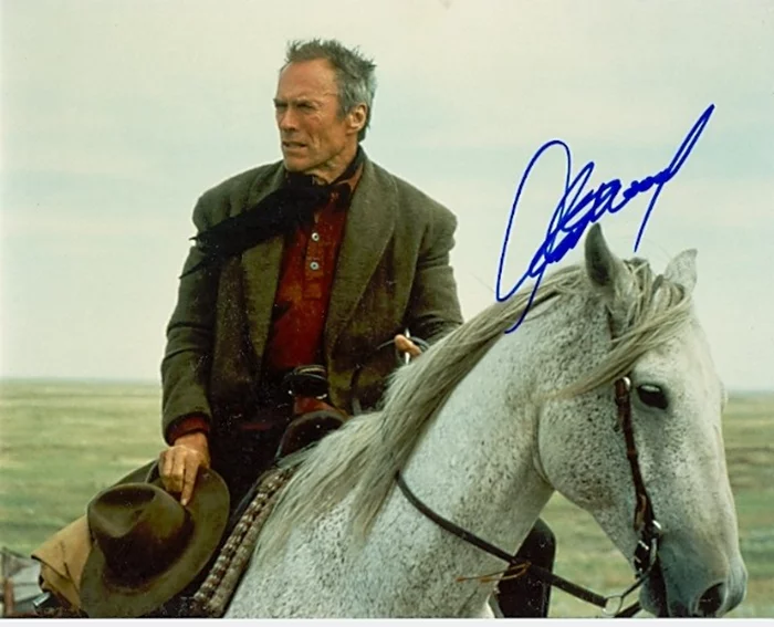 Clint Eastwood autograph