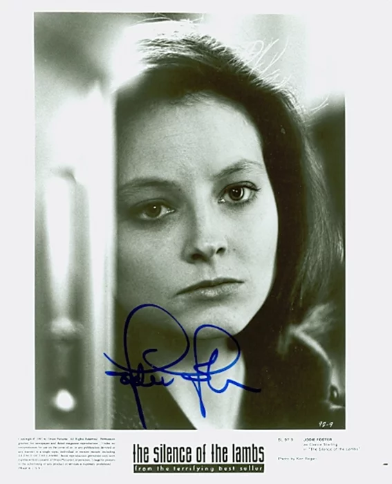 Jodie Foster autograph