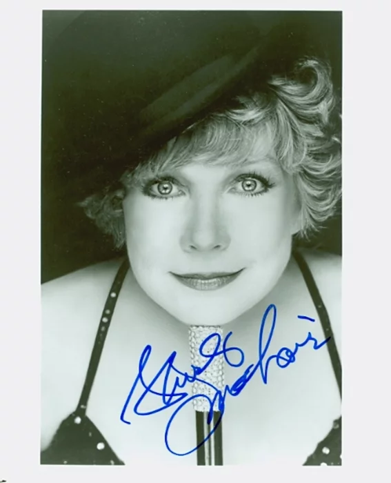 Shirley MacLaine autograph