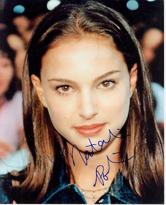 Natalie Portman autograph