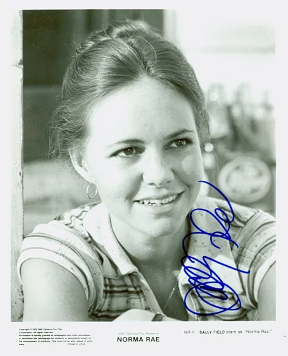 Sally Field autograph