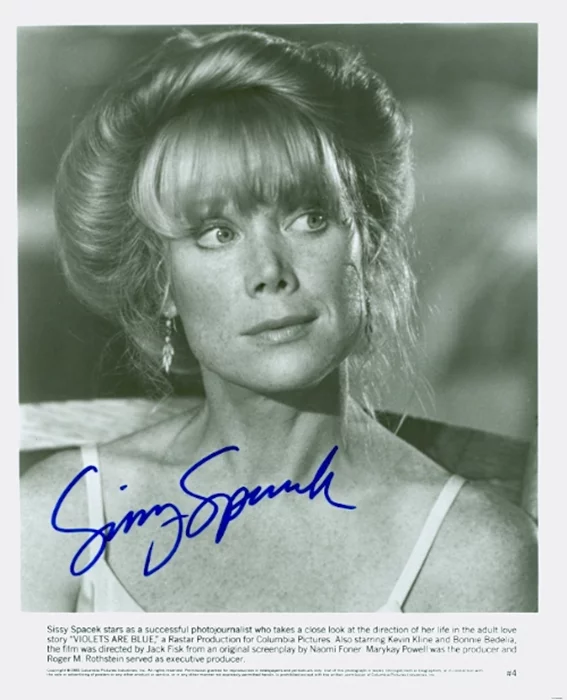 Sissy Spacek autograph