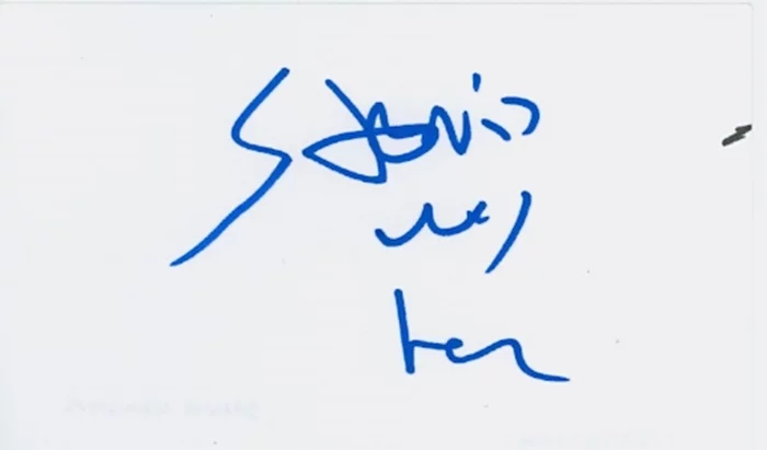 Steven Van Zandt autograph