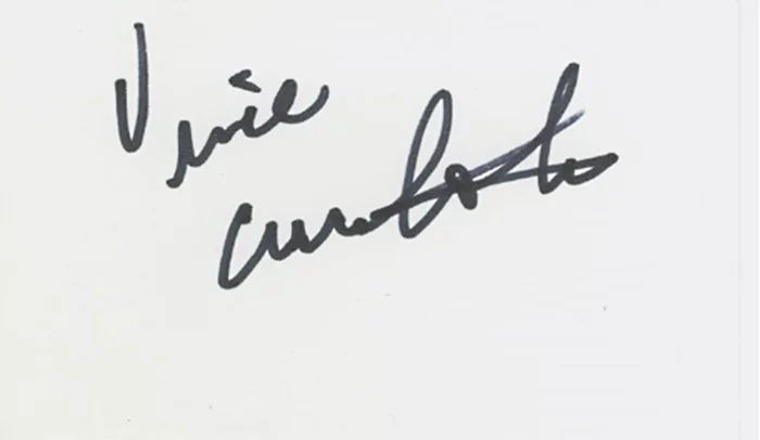 Vince Curatola autograph