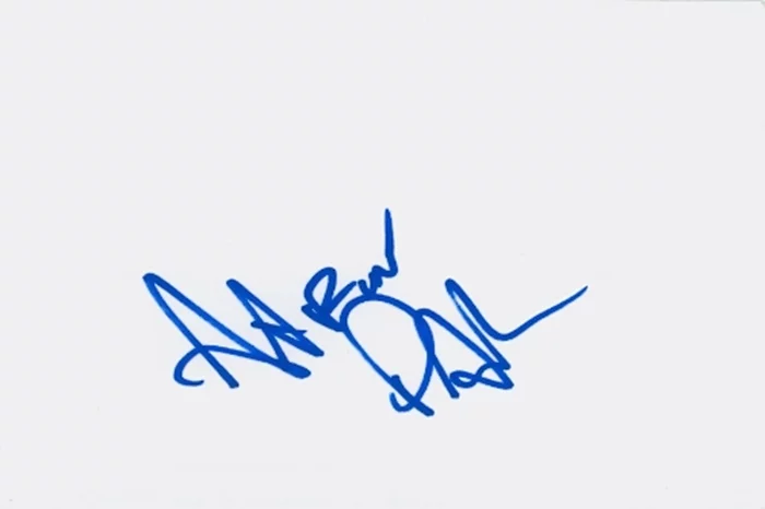 Aaron Paul autograph