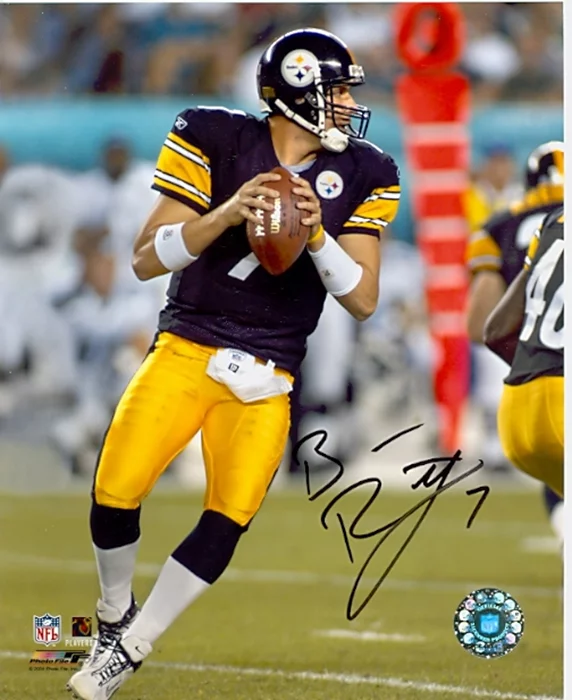 Ben Roethlisberger autograph
