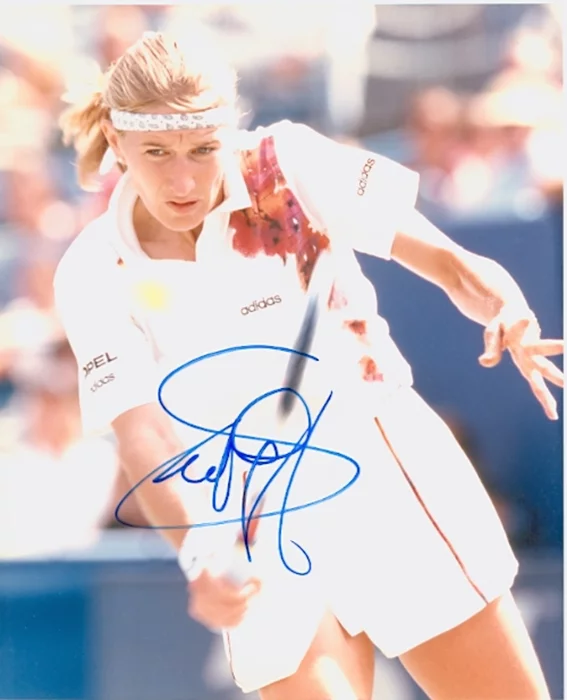 Steffi Graf autograph