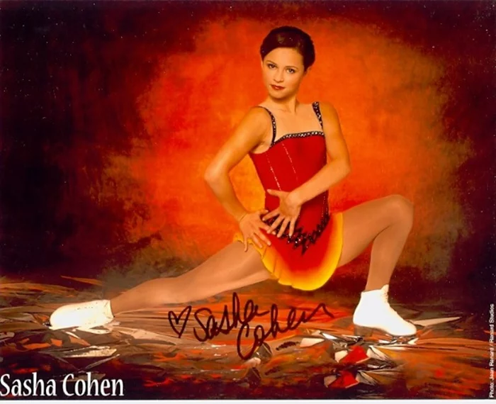 Sasha Cohen autograph