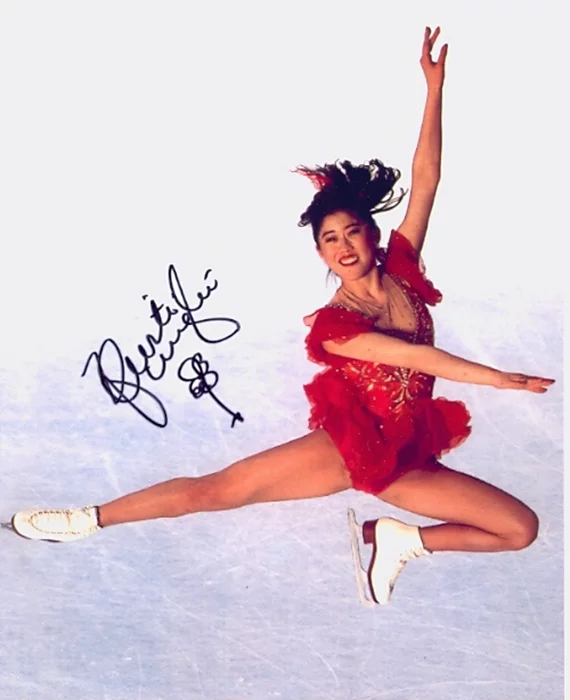 Kristi Yamaguchi autograph