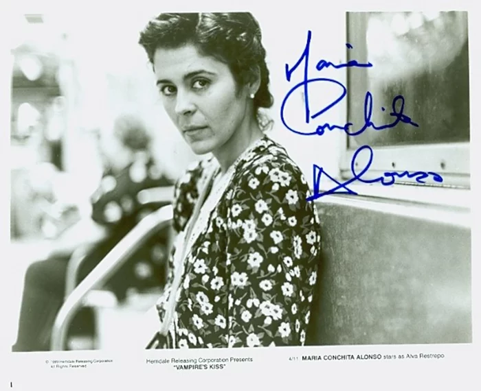 Maria Conchita Alonso autograph