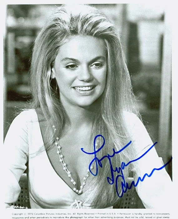 Dyan Cannon autograph