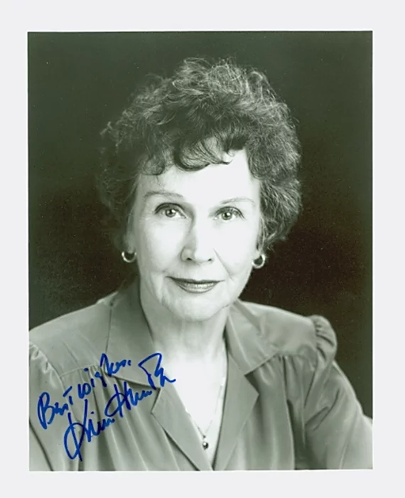 Kim Hunter autograph