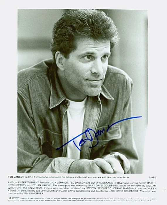 Ted Danson autograph