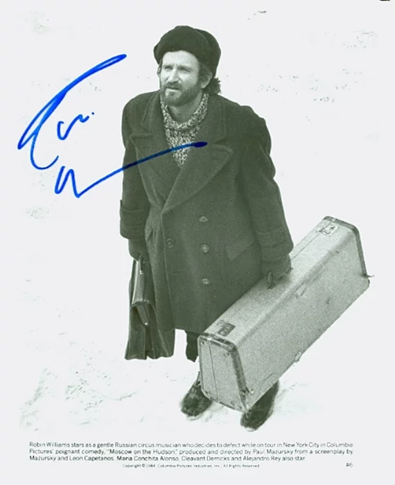 Robin Williams autograph