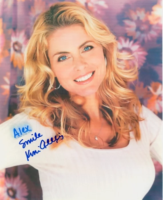 Kim Alexis autograph