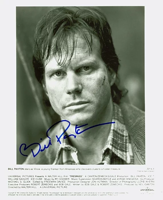 Bill Paxton autograph