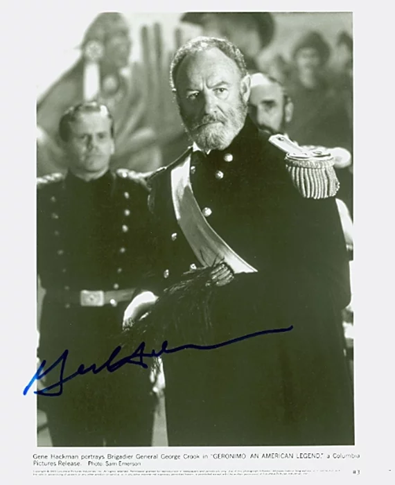 Gene Hackman autograph