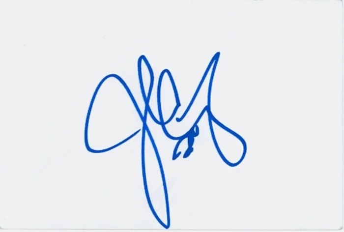 J.C. Chasez autograph
