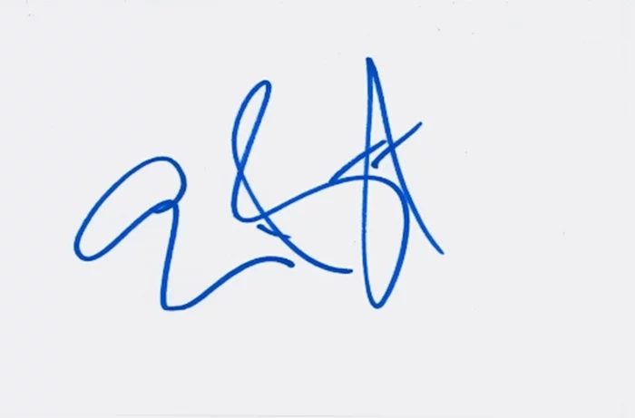 Eric Benet autograph