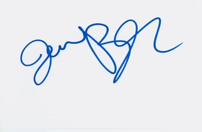 Jennifer Blanc autograph