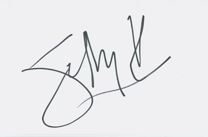 Jeffrey Katzenberg autograph
