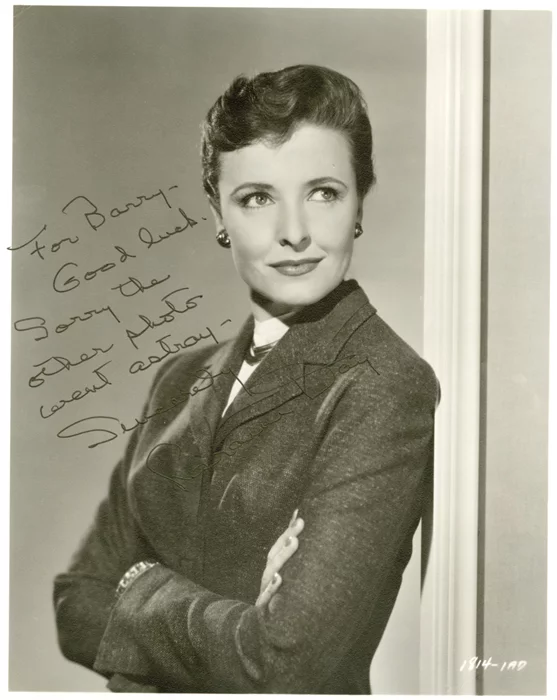 Laraine Day autograph