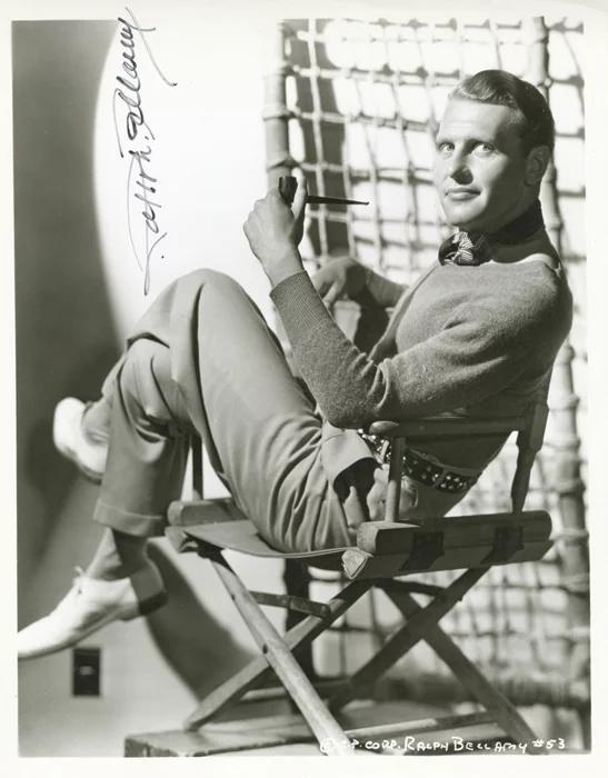 Ralph Bellamy autograph