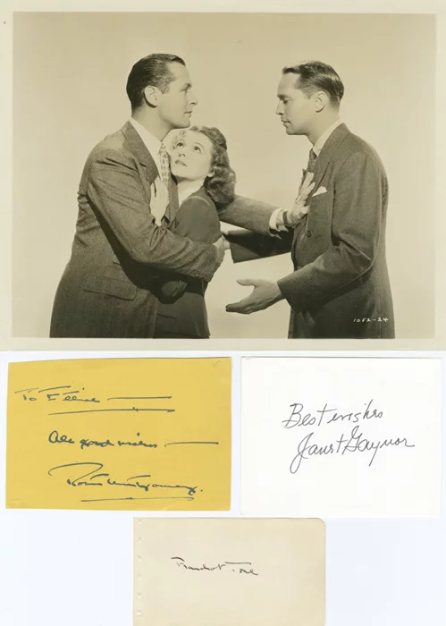 Three Loves Has Nancy autograph