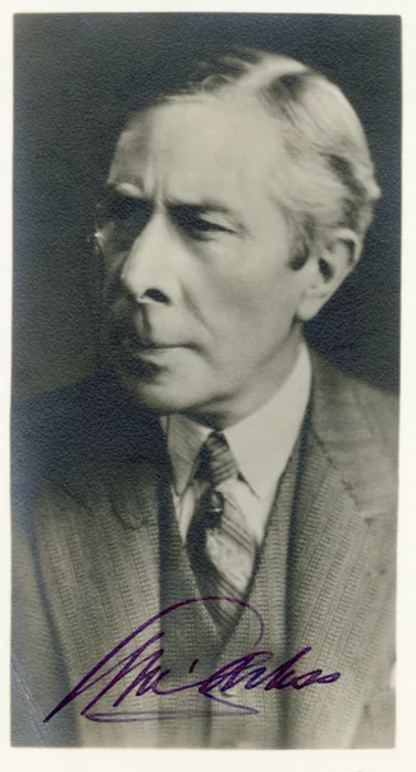 George Arliss autograph