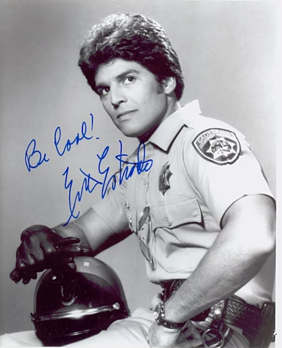 Erik Estrada autograph