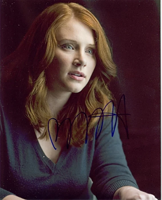 Bryce Dallas Howard autograph