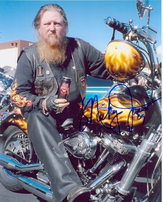 Mickey Jones autograph