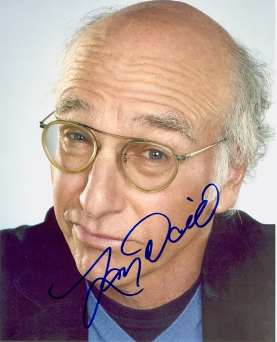 Larry David autograph