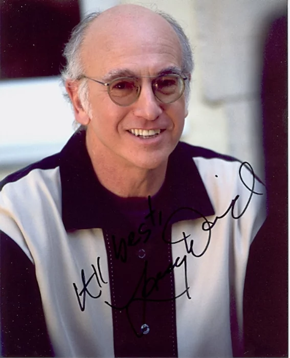 Larry David autograph