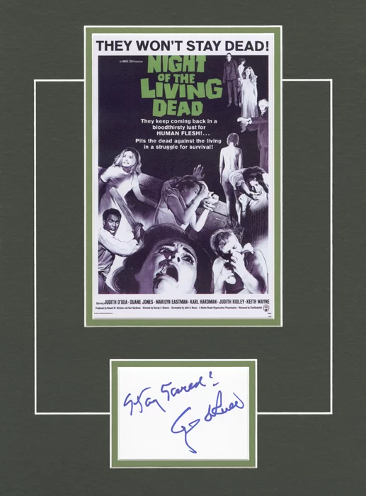 Night of The Living Dead autograph