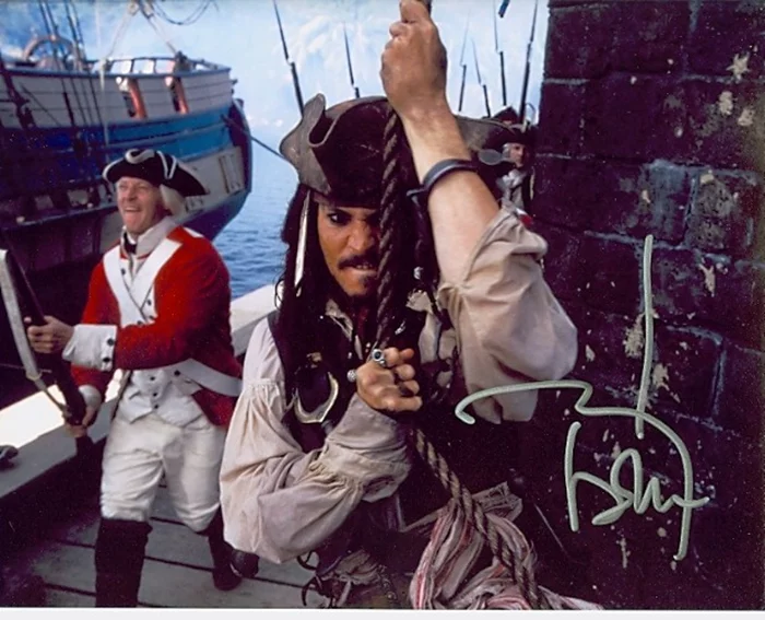 Johnny Depp autograph