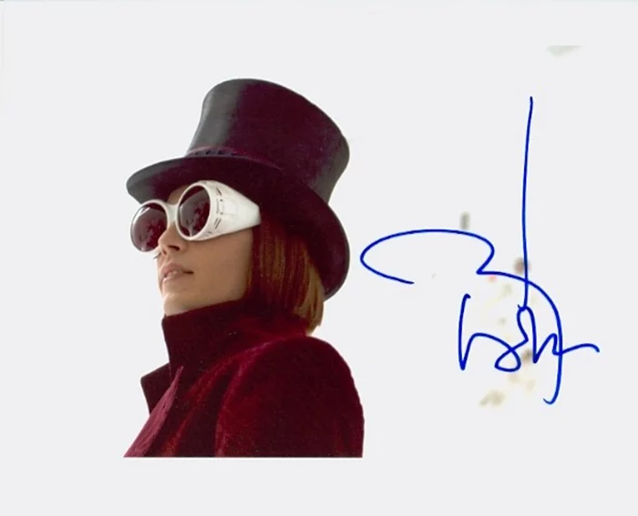 Johnny Depp autograph