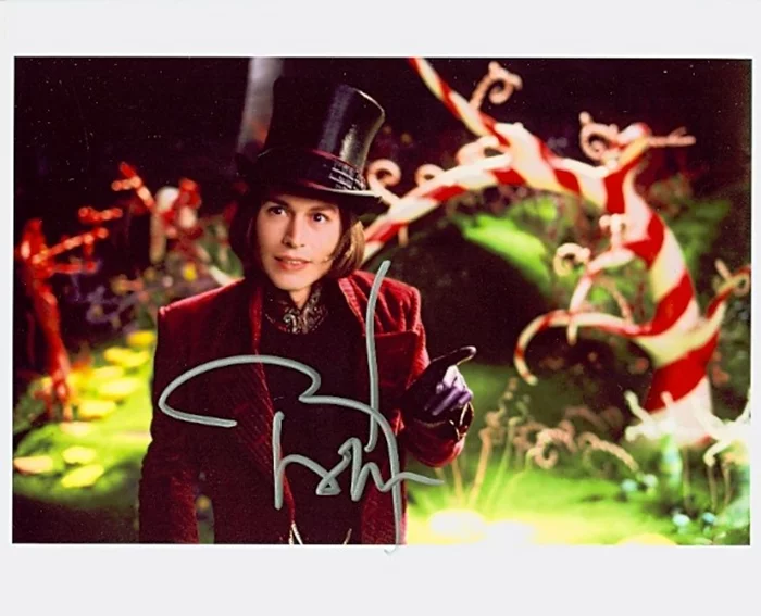 Johnny Depp autograph