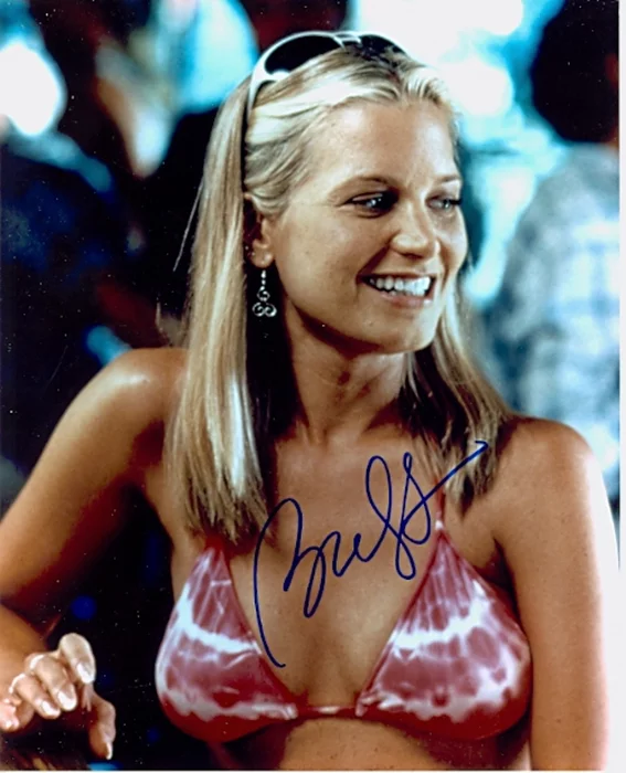 Bridget Fonda autograph