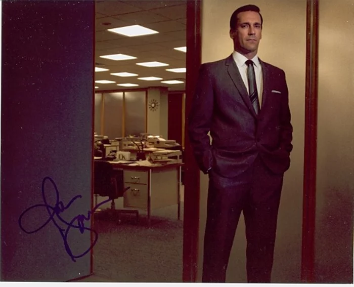 Jon Hamm autograph