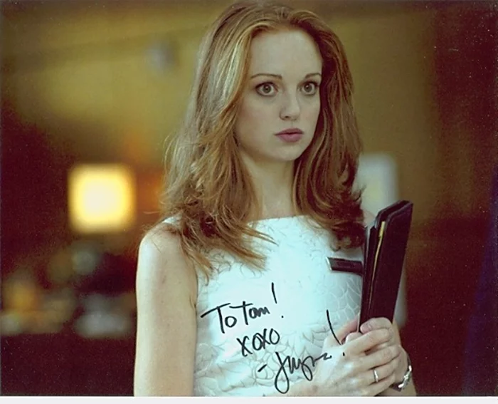 Jayma Mays autograph