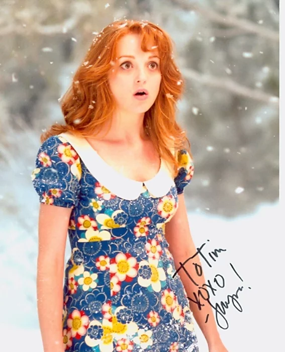 Jayma Mays autograph