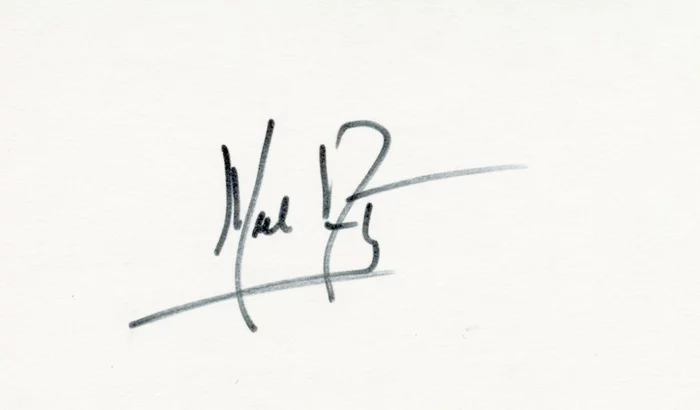 Neil Armstrong autograph